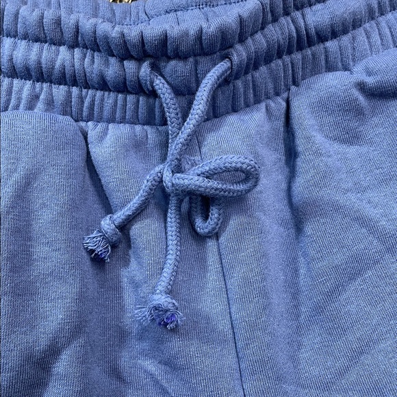 🆕 Grayson Threads Woman’s Slouchy Relaxed Vibrant Blue Joggers Fleece Sz XS NWT - Picture 3 of 8